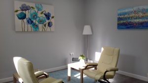 picture of calm therapy room at our centre where one can have health health treatment in Manchester 