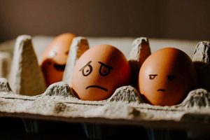 Do You Worry? Try This! - two worried looking eggs